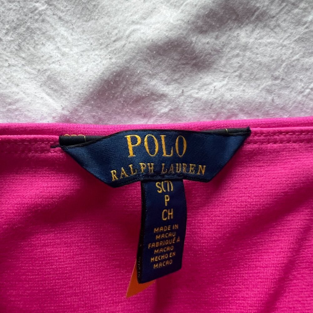 NWOT Polo Ralph Lauren Girls Cotton Flounced Ponte Skort - Picture 3 of 7